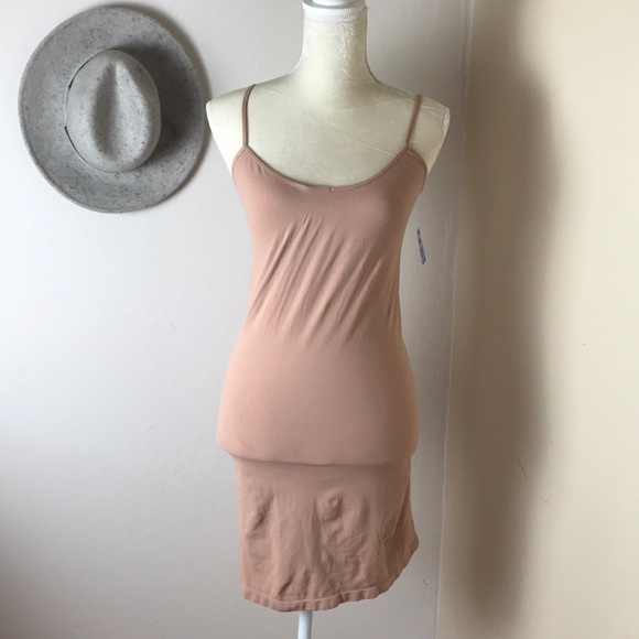nwt // free people seamless mini slip dress - Picture 2 of 7
